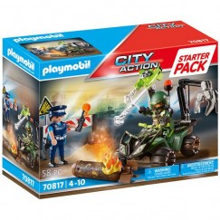 Playmobil 70817 Starter Pack Rendőrség veszélyes bevetésen